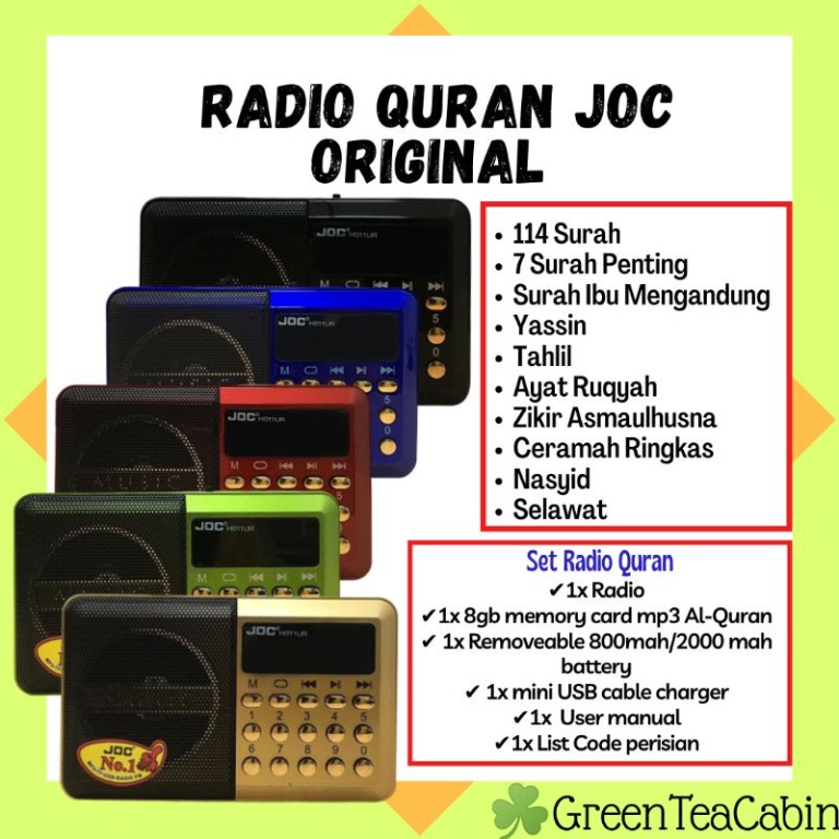 Quran Radio Full Alquran Local Fm Radio 8gb Memory Card Mp3 Al Quran Women S Fashion Watches Accessories Other Accessories On Carousell