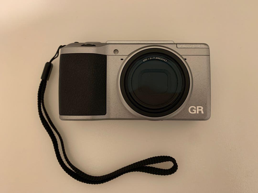 Ricoh GRII GR2 Silver Edition +0.75X Wide Conversion Lens GW-3 + ...