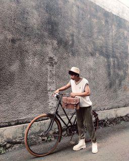 Sepeda onthel cross frame