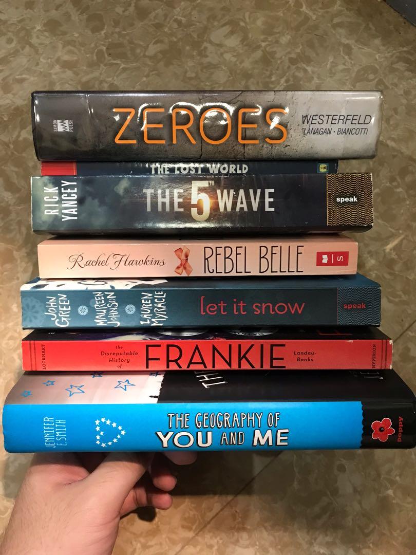(SIGNED) Young Adult YA Books (Category: Storybooks) located in Malolos. Submitted by affomatto (Listing ID 1101128278, Image 1). Description: Hello! After more than a year of trying to trim down my books, I have a few titles left. Most of these are unread, and you can send me a private message if you’d like to know more about the condition of these books. Payment is via BDO/GCash. Shipping is via MCFA. Thank you!.