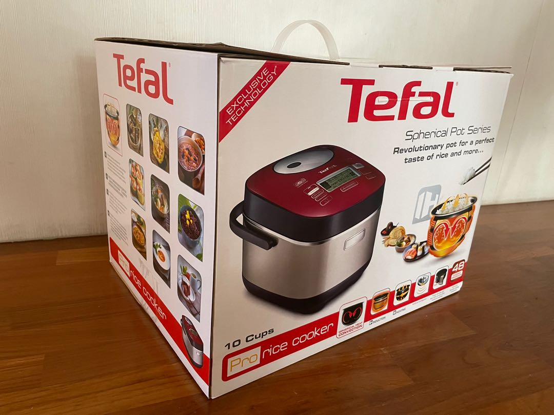 Tefal RK8055 PRO INDUCTION SPHERICAL POT RICE COOKER 1.8L, TV & Home