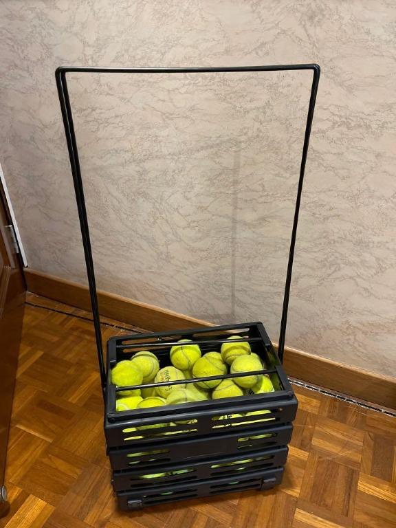 Tennis ball basket/picker/collector/bag Ballport, Sports Equipment