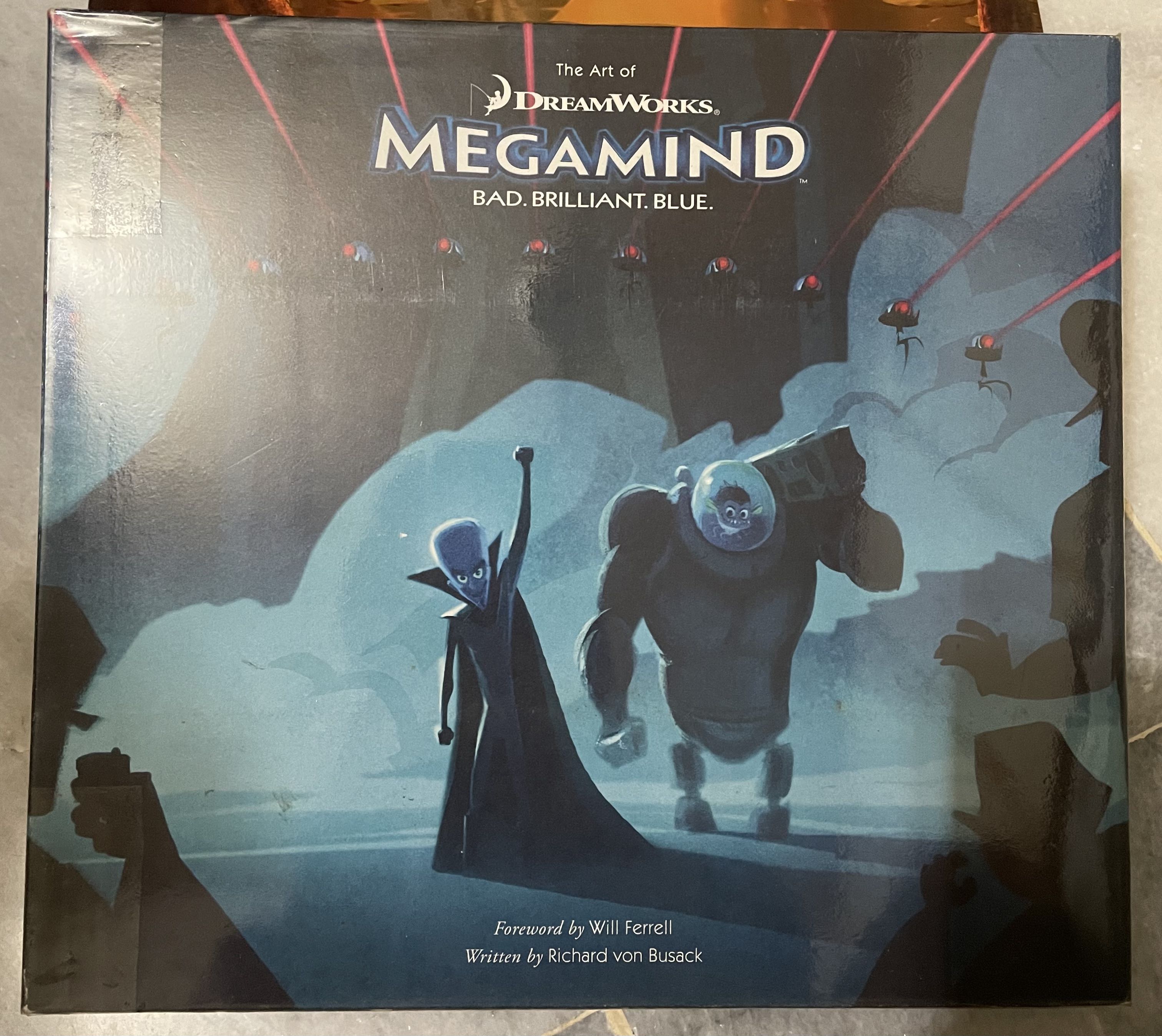 The art of Megamind Dreamworks concept art book #PosLajuBest