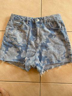 Topshop Mom Denim Shorts