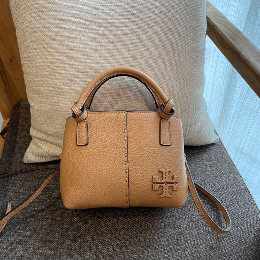 Tory Burch Mcgraw Satchel Mini, Women's Fashion, Bags & Wallets, Purses &  Pouches on Carousell