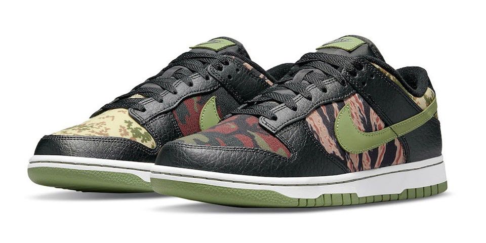 Dunk low camo clearance