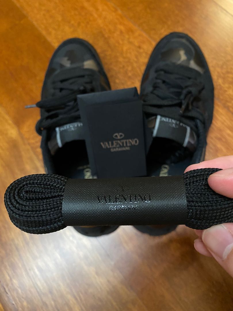 Valentino triple cheap black camo