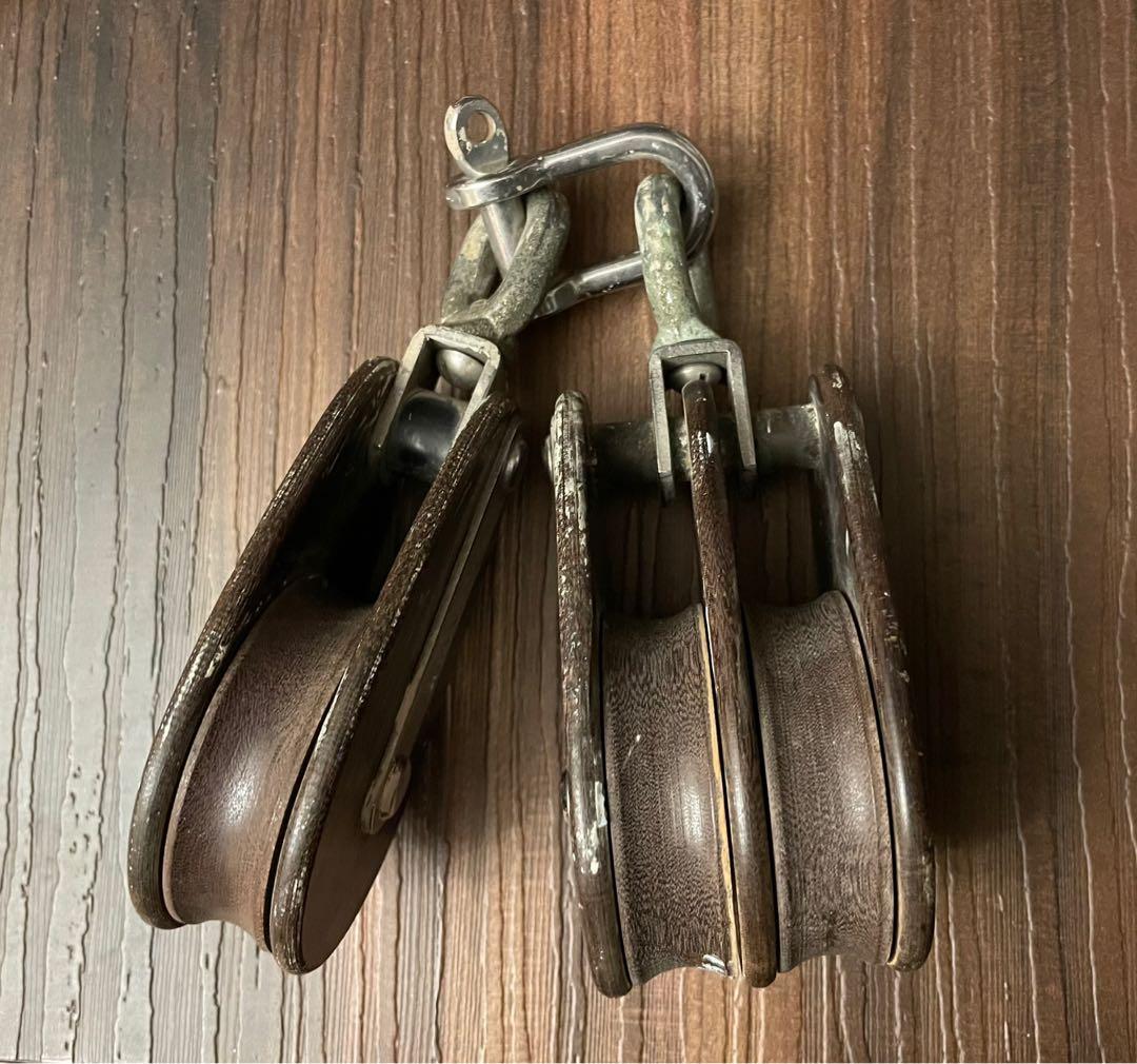 Vintage Main marine pulley England, Hobbies & Toys, Memorabilia