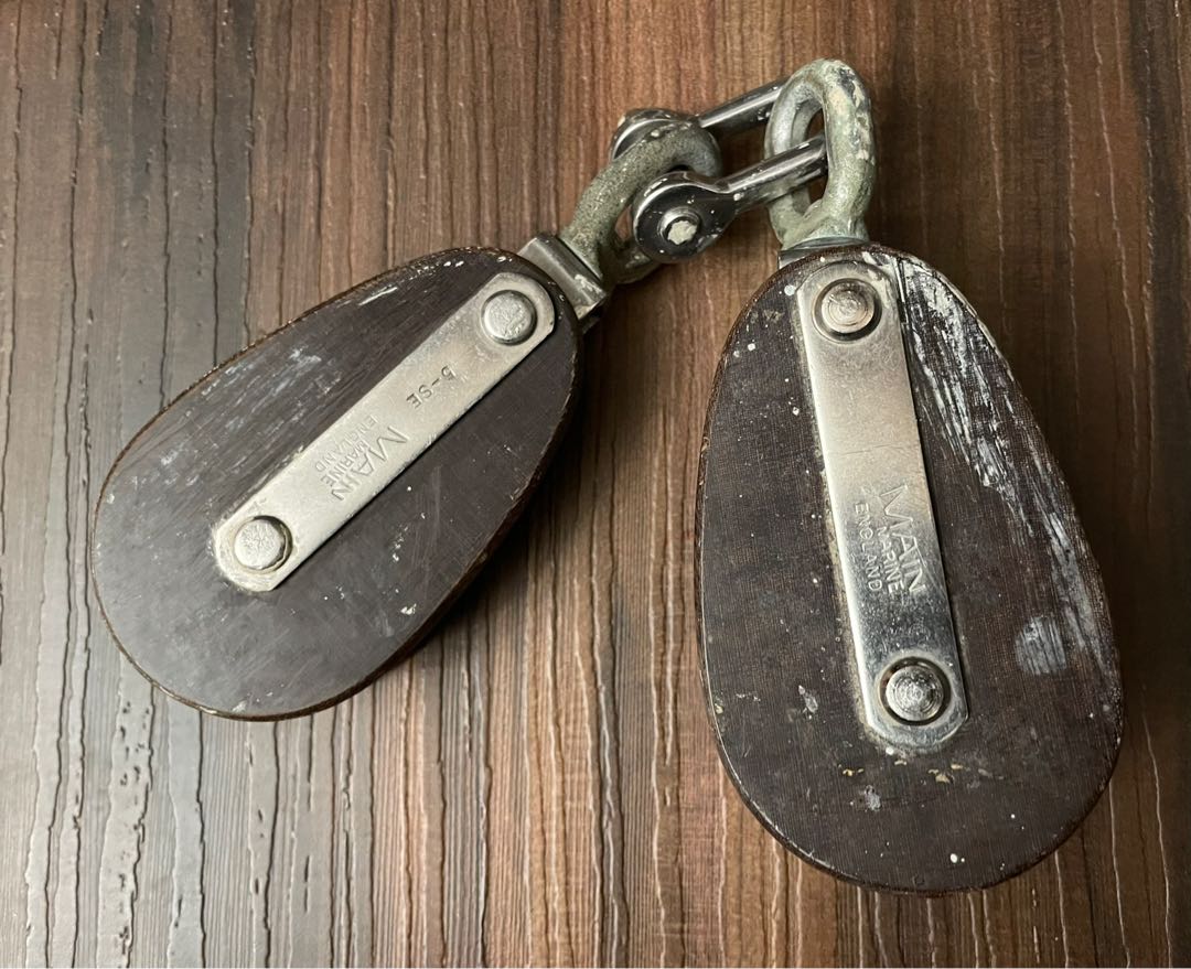 Vintage Main marine pulley England, Hobbies & Toys, Memorabilia