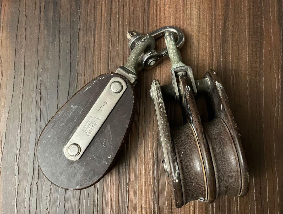 Vintage Main marine pulley England, Hobbies & Toys, Memorabilia