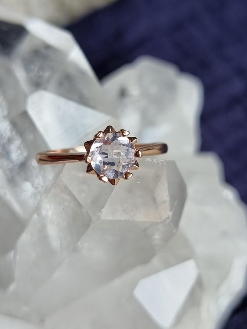 White topaz ring Women s Fashion Jewelry Organisers Rings on