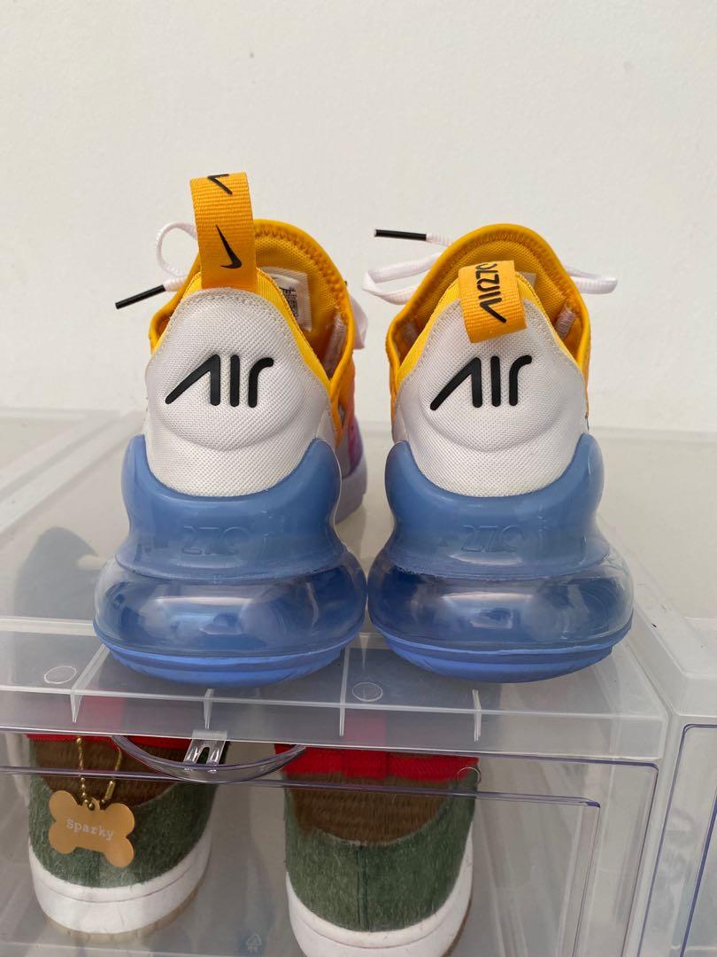 Nike Airmax 270 University gold womens