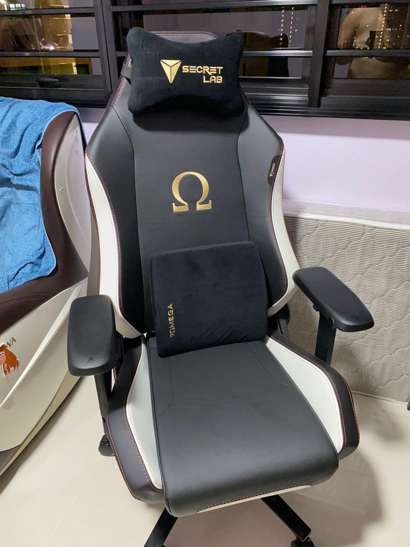 WTT SecretLab Classic Omega Chair Trade with top up Furniture Home Living Furniture Chairs on Carousell