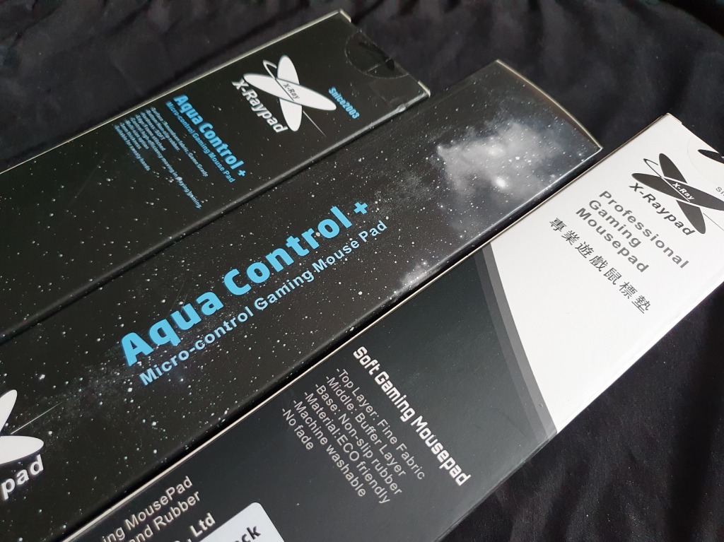 X-raypad Aqua Control+ Aqua Speed Gaming Mouse Pads, Computers & Tech ...