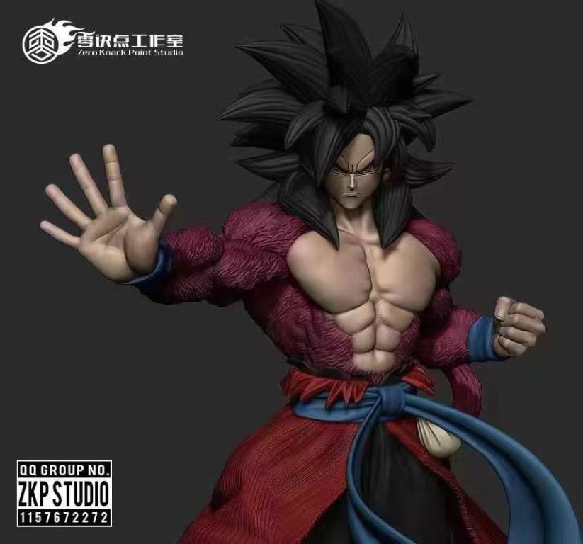Pre order】Zero Knack Point Studio Dragon Ball Hero Goku Xeno Resin Statue  Deposit