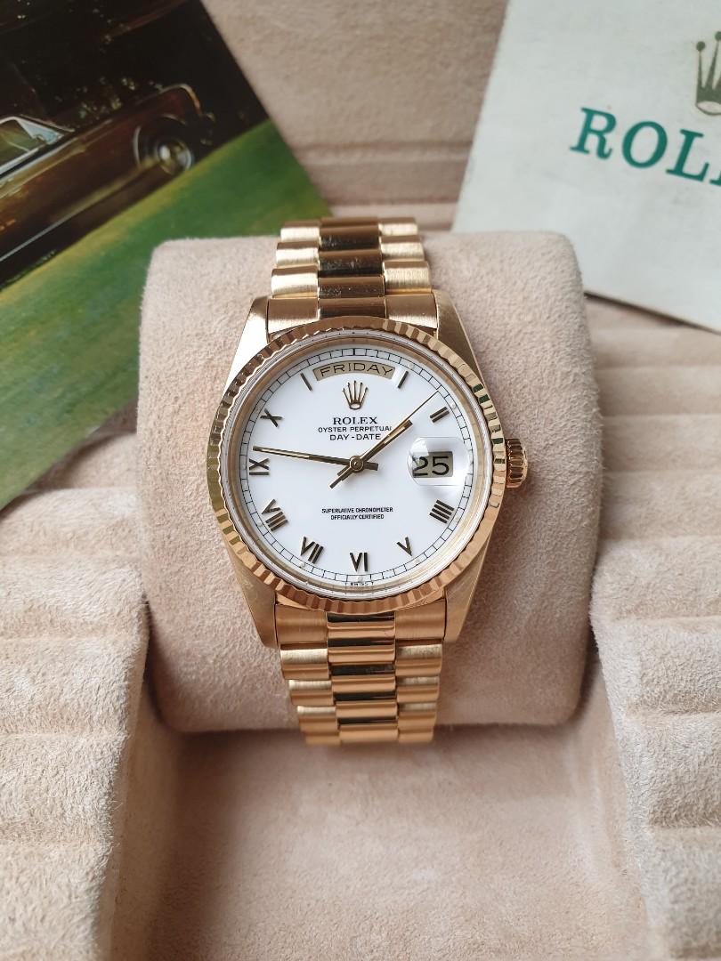 1989 rolex presidential