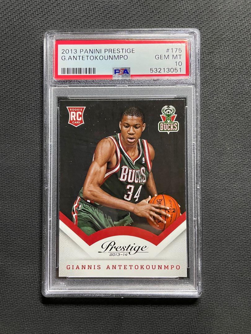 2013 Panini Prestige Giannis Antetokounmpo #175 Rookie RC PSA 10 Final MVP  Milwaukee Bucks, Hobbies & Toys, Memorabilia & Collectibles, Vintage  Collectibles on Carousell