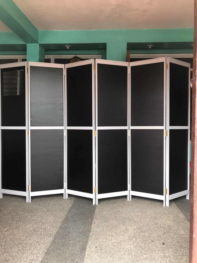 6Panel Divider for your Room Partition, Online Classes and Zoom