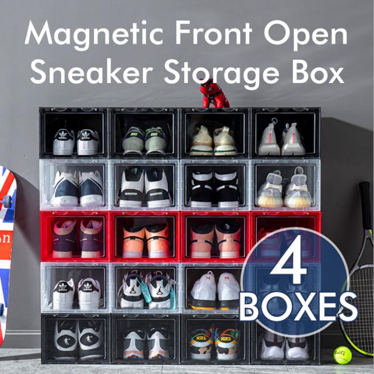 Front open online shoe box