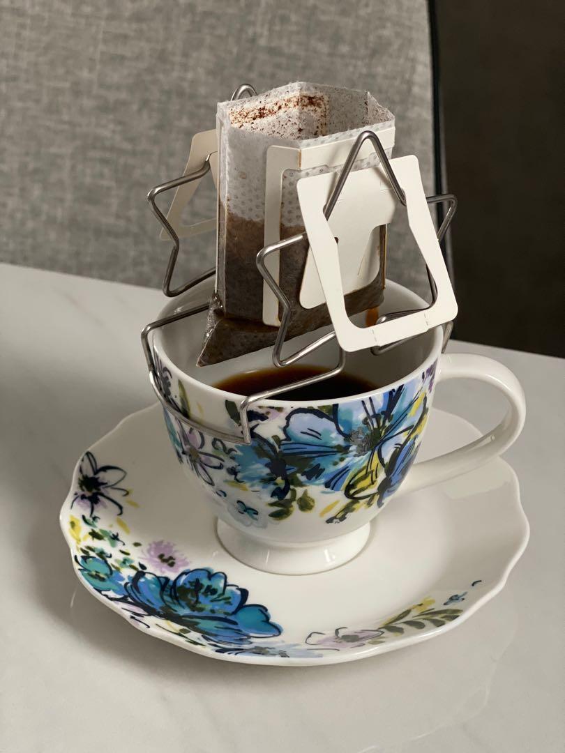 掛耳咖啡架drip bag coffee holder, 嘢食 