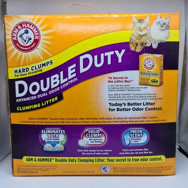 ARM HAMMER Double Duty Clumping Cat Litter Pet Supplies Homes Other Pet Accessories on Carousell