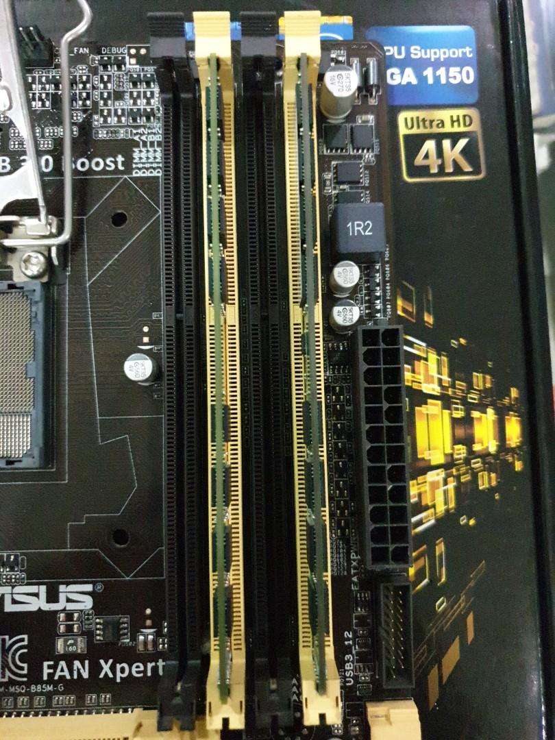 Asus B85MG Motherboard mATX LGA1150 Intel, Computers & Tech, Parts