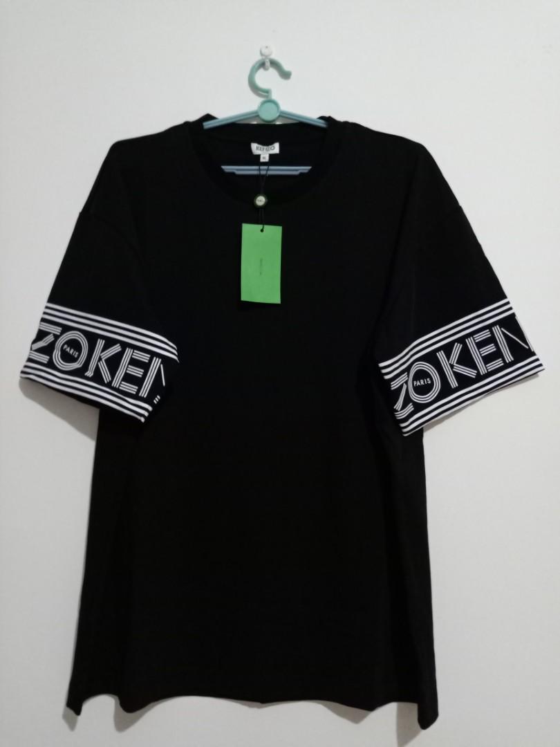 Kenzo paris discount cuff print tee