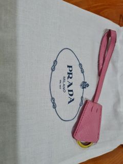 Prada bag tag For Sale Accessories Carousell Singapore
