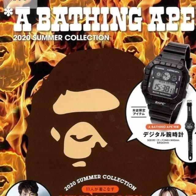 A bathing ape watch summer 2021 deals