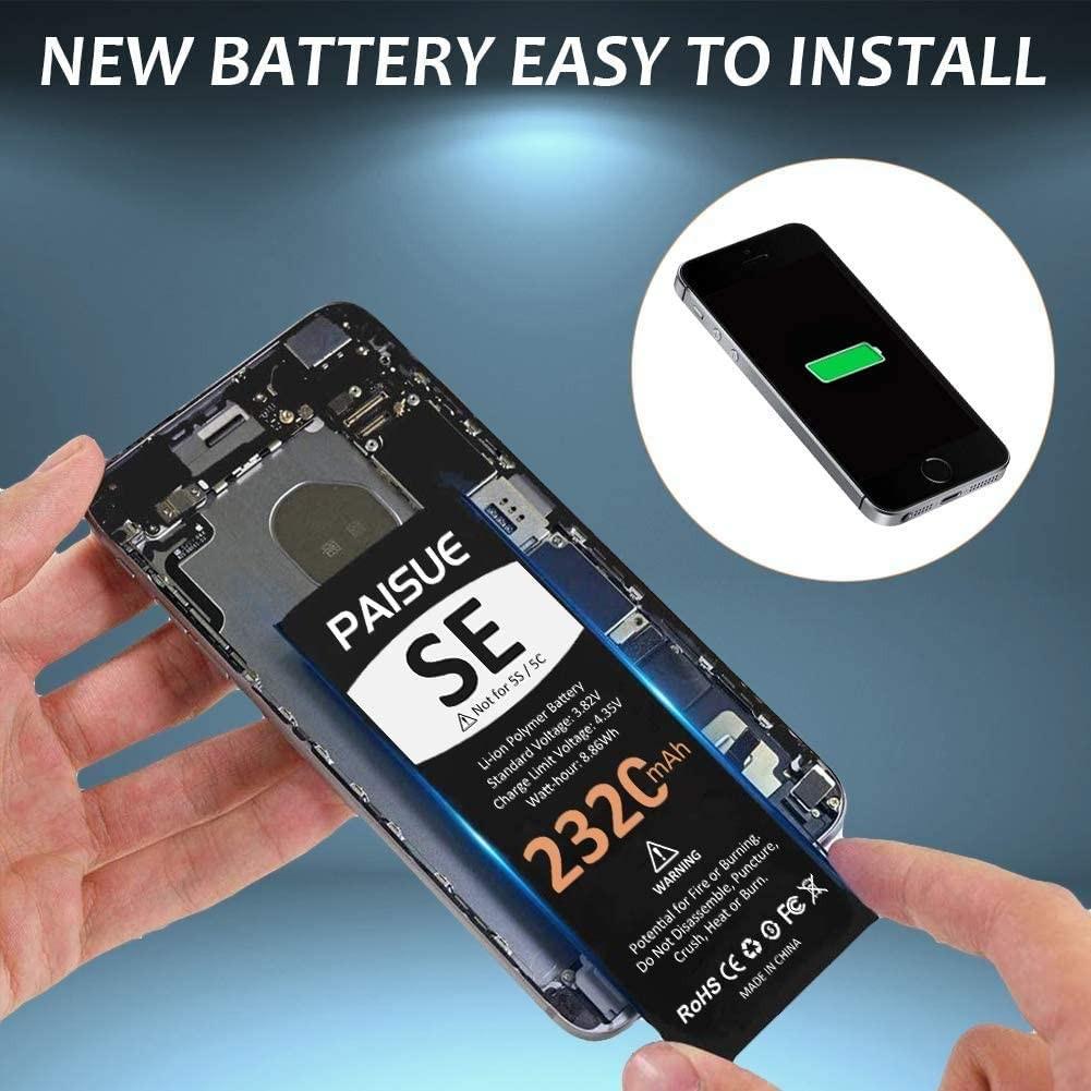 Battery For Iphone Se Not 5 5s Sc 23mah Higher Capacity Battery Replacement For Iphone Se New 0 Cycle Battery For Iphone Model A1662 A1723 A1724 With Tools Kits Mobile Phones Gadgets Mobile Battery For Iphone Se Not 5 5s Sc 23mah Higher Capacity Battery Replacement For Iphone Se New 0 Cycle Battery For Iphone Model A1662 A1723 A1724 With Tools Kits Mobile Phones Gadgets Mobile