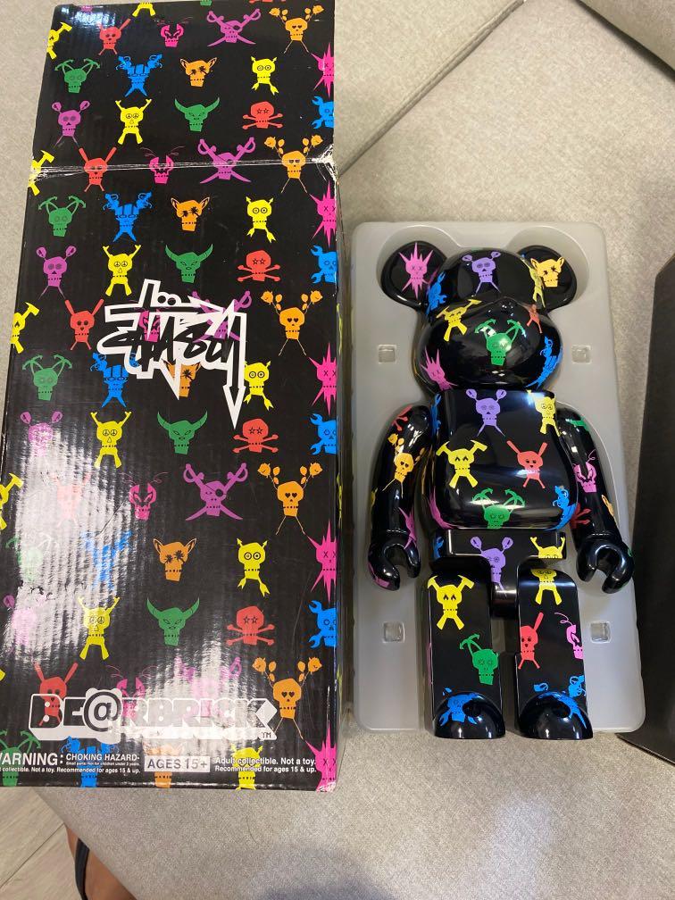 Bearbrick Stussy destiny 400%, Hobbies & Toys, Collectibles 激安ファッション ベアブリック / 400% BE@RBRICK DESTINY STUSSY 知育玩具