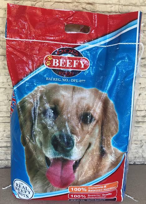 Beefy dog best sale food