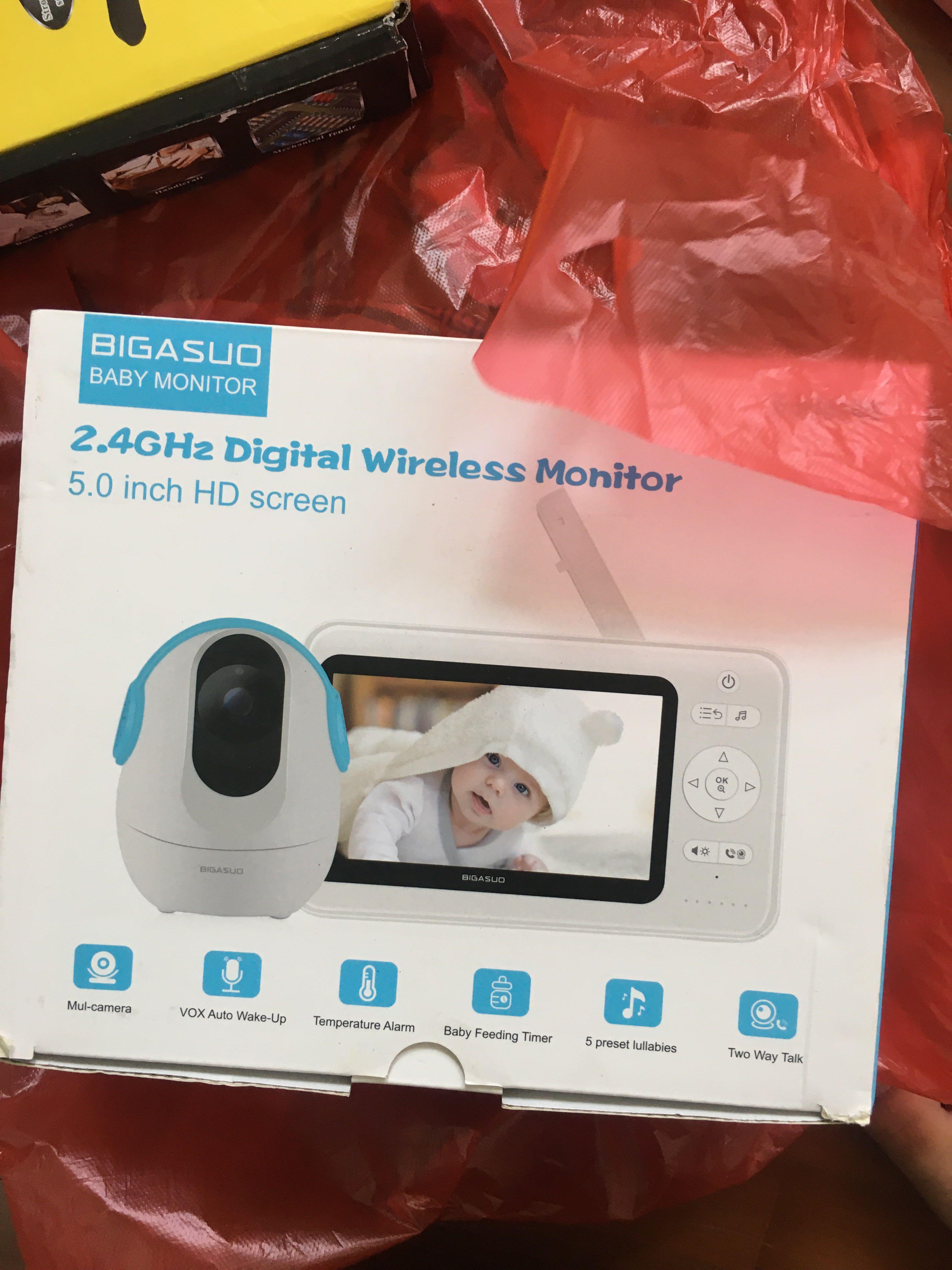Bigasuo video baby store monitor