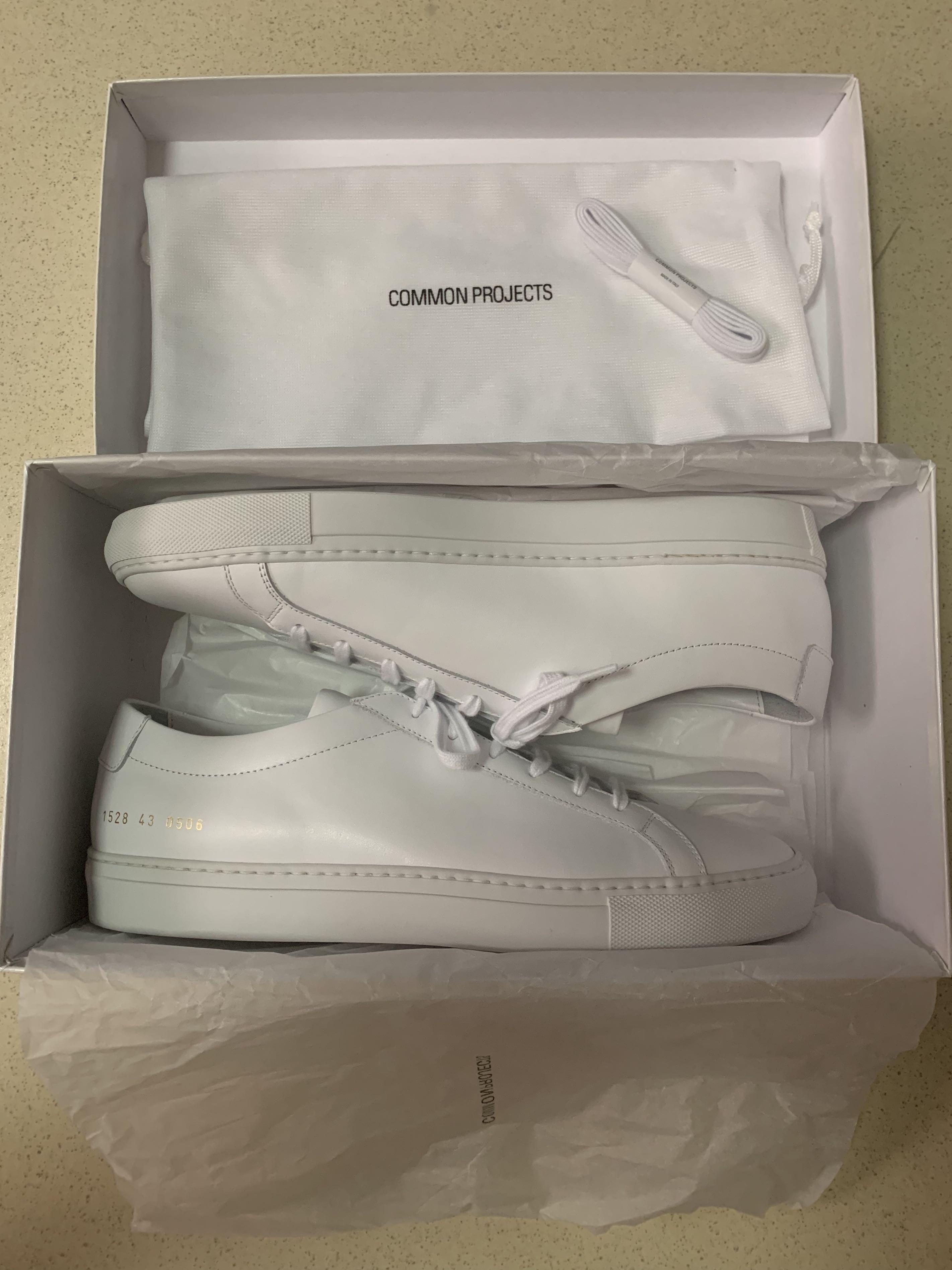 common projects achilles low white 43