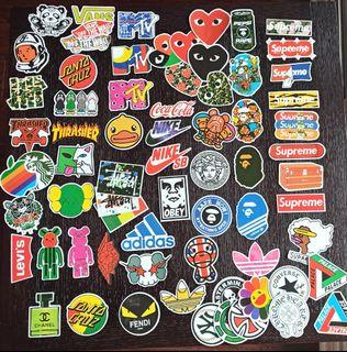 Brand stickers