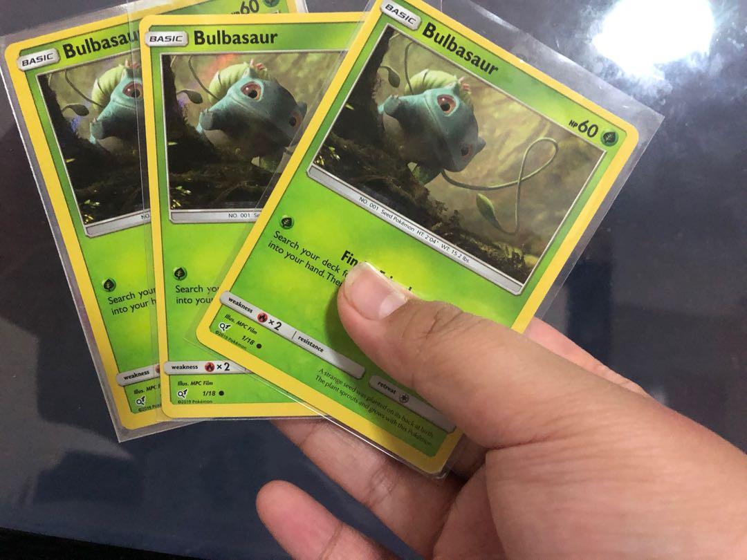 bulbasaur holographic detective pikachu, Hobbies & Toys, Toys & Games on  Carousell