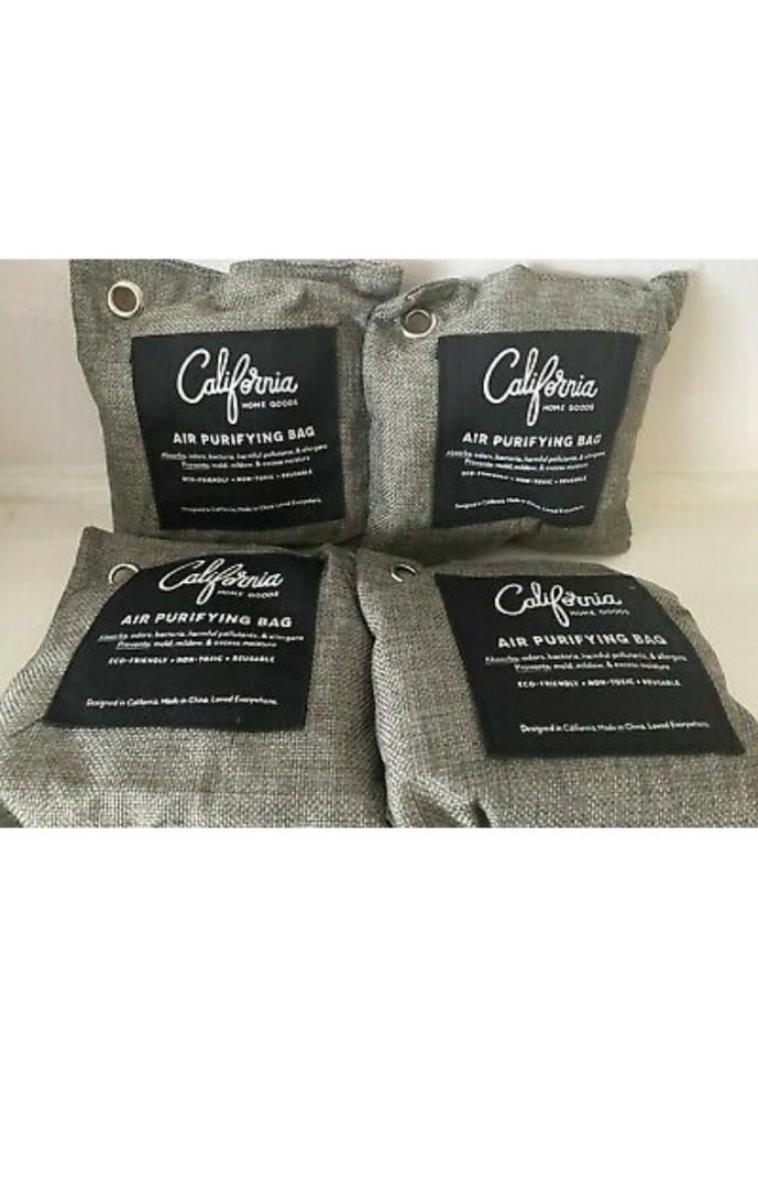 California Air Purifying Bag (Sealed) (Category: Fragrance & Deodorants) located in Paranaque City. Submitted by gnob28 (Listing ID 1101351383, Image 2). Description: California Air Purifying Bags ** contains 4 x 200g Purifying Bags.