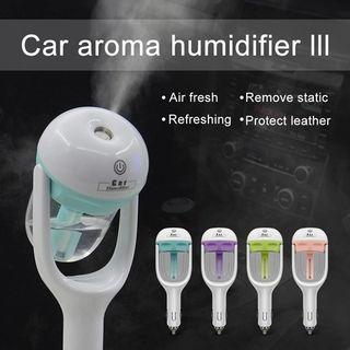 Car Humidifier Air Purifier Freshener Essential Oil Diffuser Aromatherapy