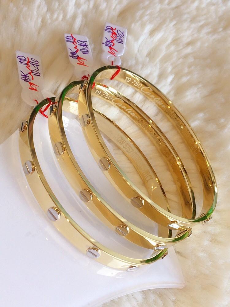 Cartier Bangle two tone Women s Fashion Jewelry Organizers Bracelets on Carousell