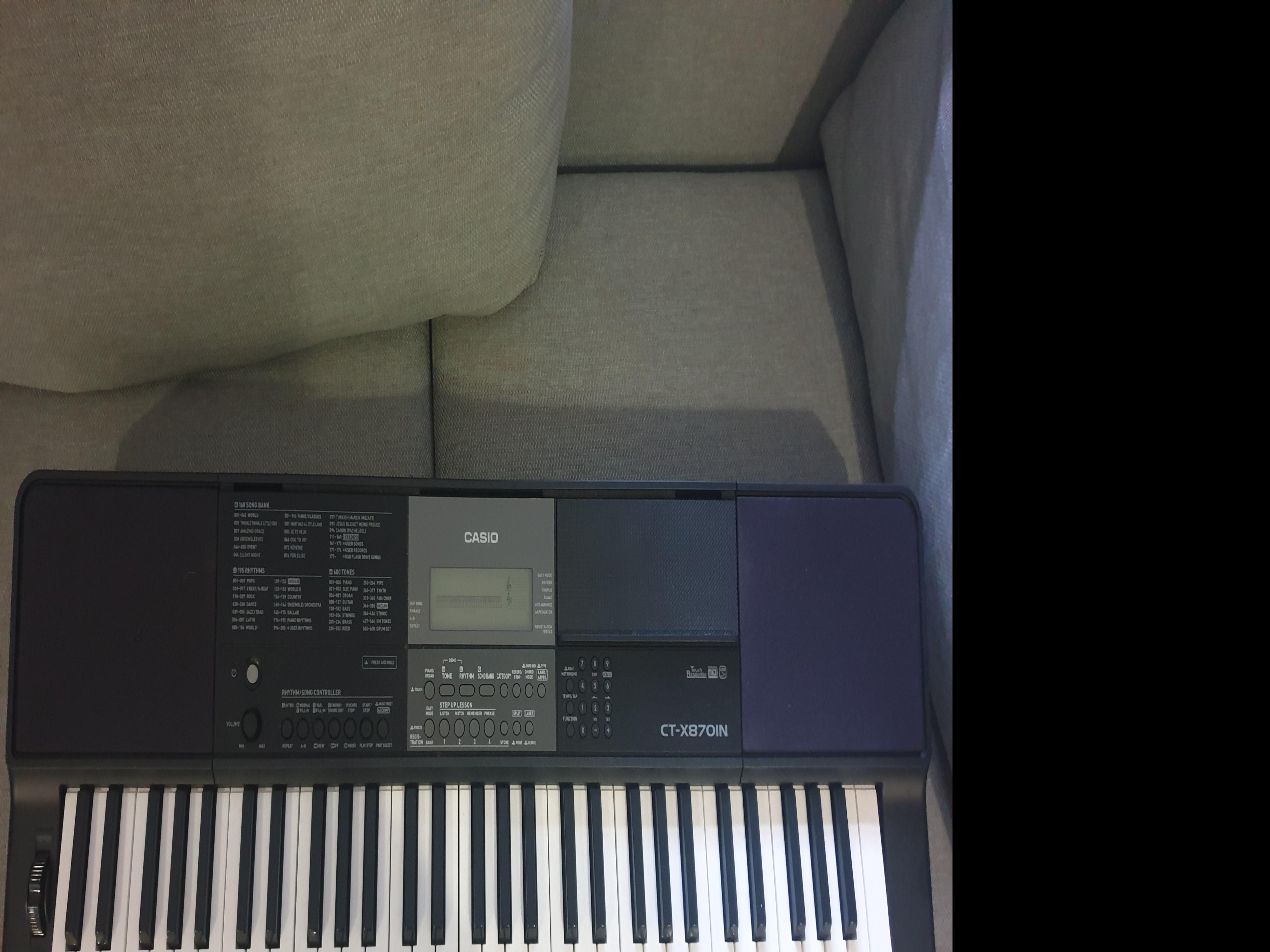 Casio CT X870IN digital piano keyboard Hobbies Toys Music