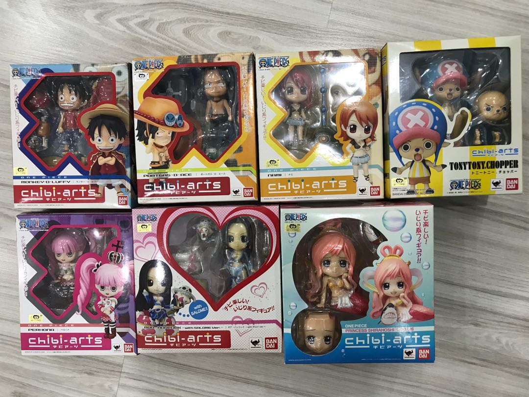 Chibi Arts One Piece Combo Set Toys Games Action Figures Collectibles On Carousell
