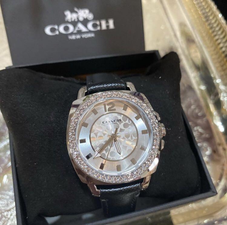 Coach diamond watch deals