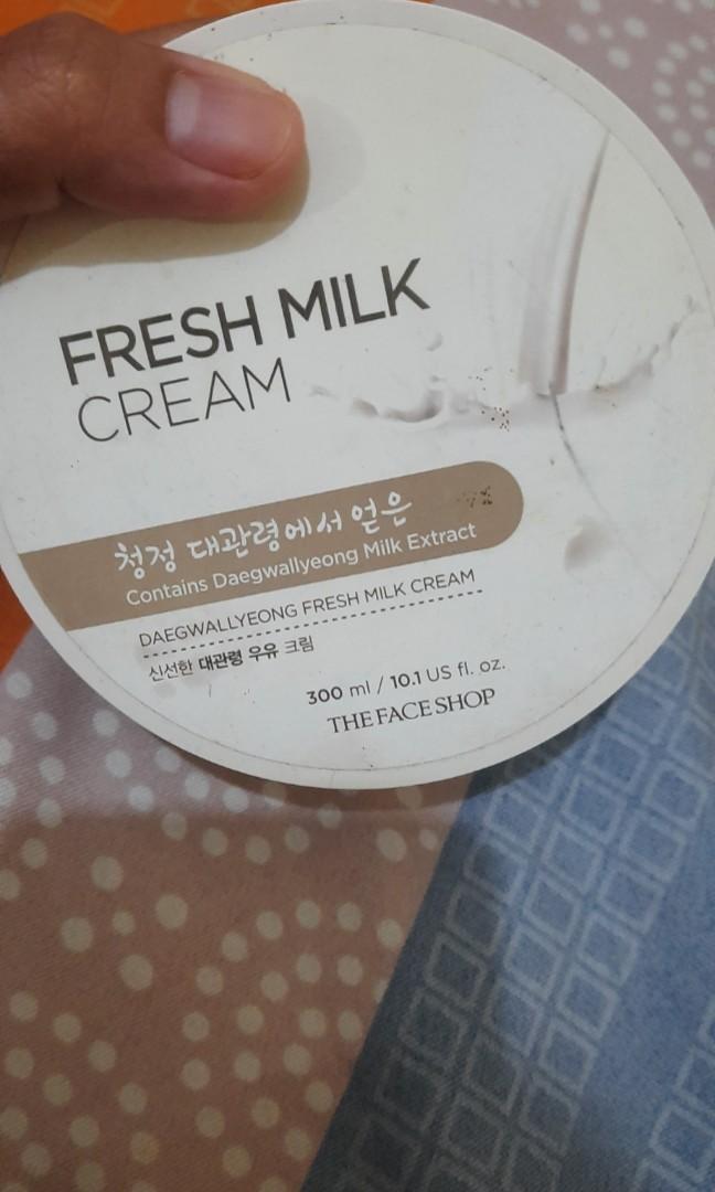 Daegwallyeong Fresh Milk Cream The Face Shop antibosan, Kesehatan
