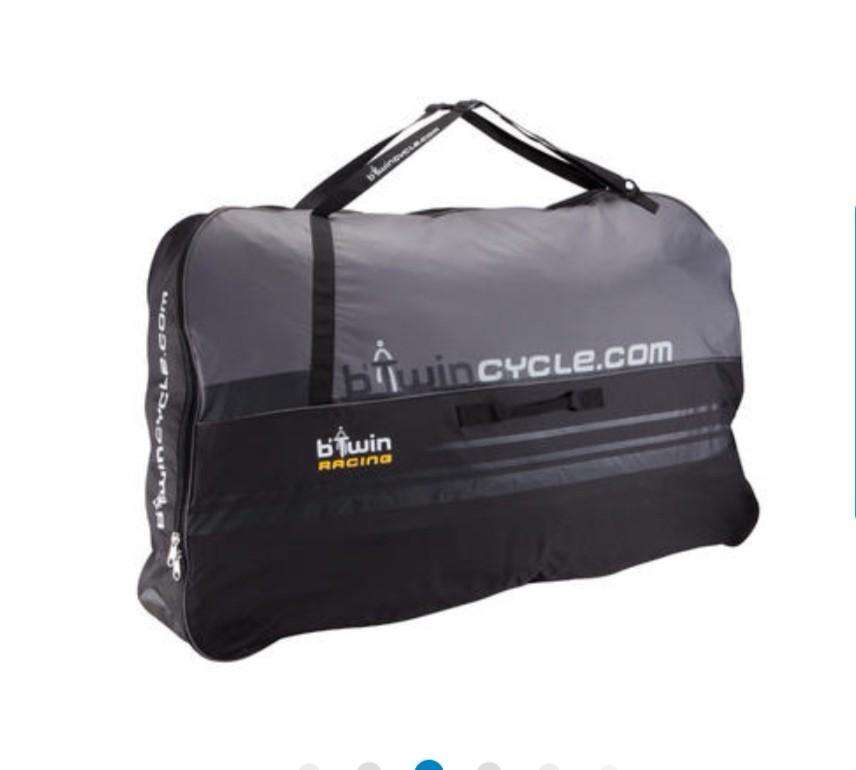 Decathlon Bike Travel Case Sports Equipment Bicycles Parts Parts Accessories on Carousell