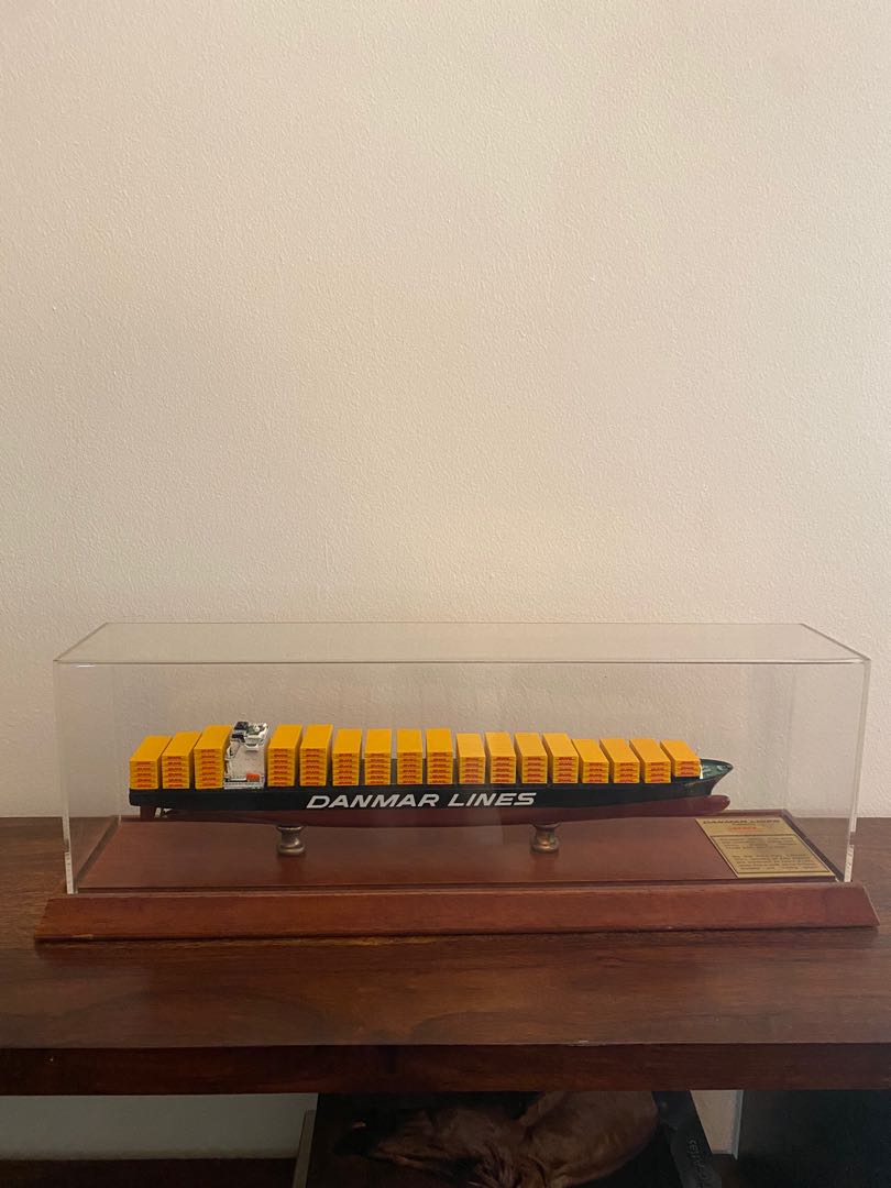DHL Container Ship Model, Furniture & Home Living, Home Decor, Other