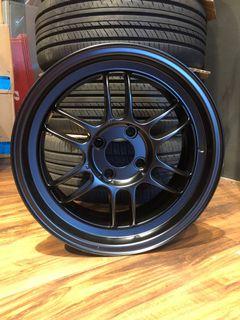 Enkei RPF1 15” Rims, 4x100, 15”x7”, Offset 41