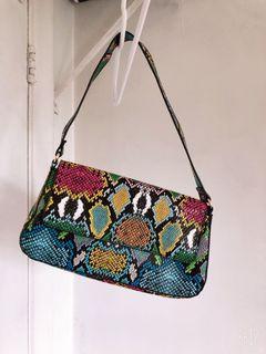 Fashion Nova Snake Print Purse