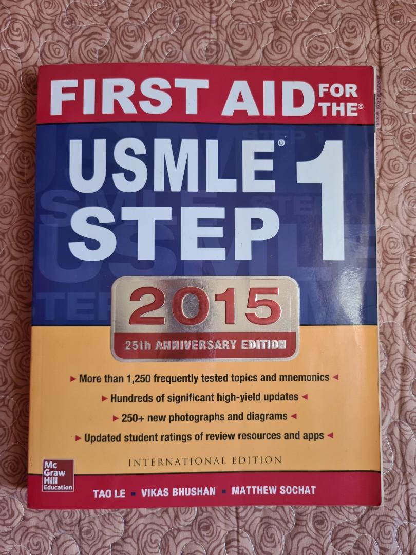 First Aid For Usmle Step 1 2015 Textbooks On Carousell