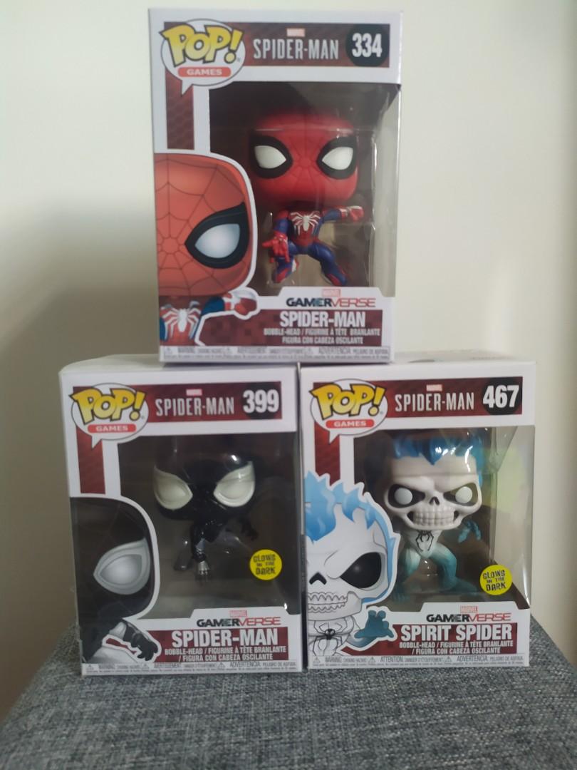 Funko Pop Spider-Man PS4 Set of 3, Hobbies & Toys, Collectibles &  Memorabilia, Fan Merchandise on Carousell