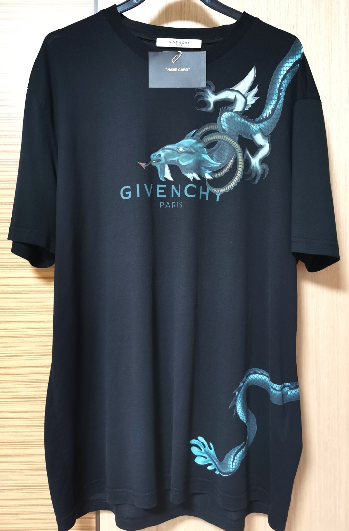 Givenchy Capricorn Dragon tee Men s Fashion Tops Sets Tshirts